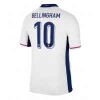 Fotbalové Dres Anglie Jude Bellingham #10 Domácí ME 2024 Krátký Rukáv